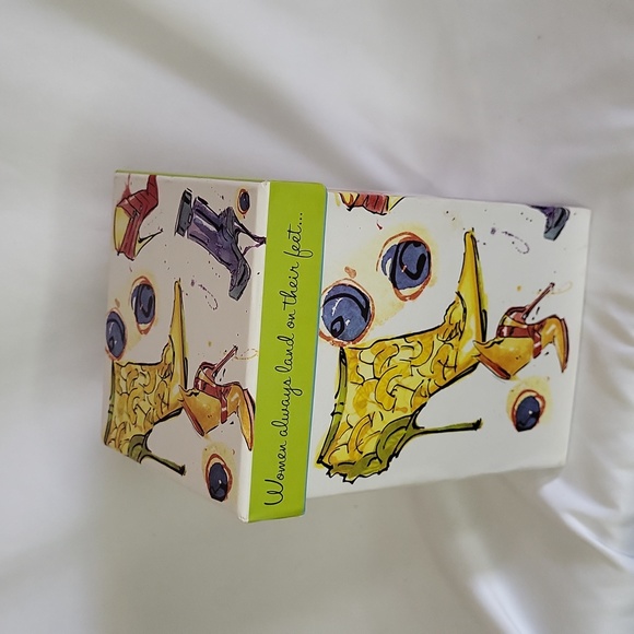 Pretty High Heel Decor Box Belks 2007? Empty Box for storage 5 x 7 inches - Picture 3 of 10